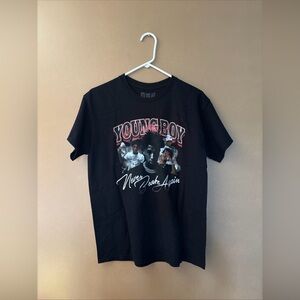 YoungBoy Never Broke Again Rap
Tee Black Graphic T Shirt Mens
Medium